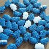 Blue and White Skype