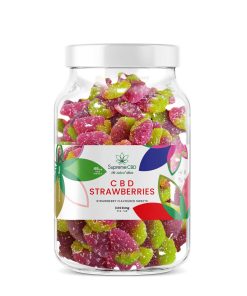 CBD Large Gummy Strawberries