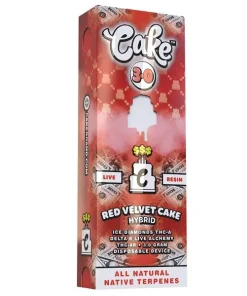 Cake Red Velvet Cake THC Vape 3000mg