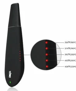 Alternative view of BLK Black Mamba Dry Herb Vaporizer